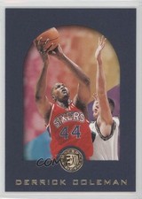 1995-96 Skybox E-XL Blue Derrick Coleman #61 0q3