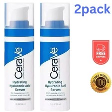 2x CeraVe Hydrating Hyaluronic Acid Serum 30ml UK