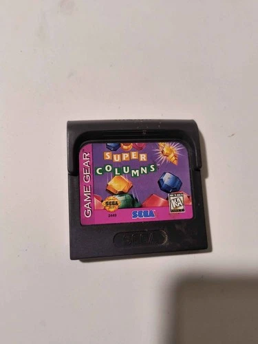 Super Columns Sega Game Gear Game