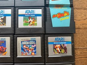 HUGE Atari 5200 Video Game Cartridges Lot Of 51 - Pitfall II Zenji Pac-Man LOOK!