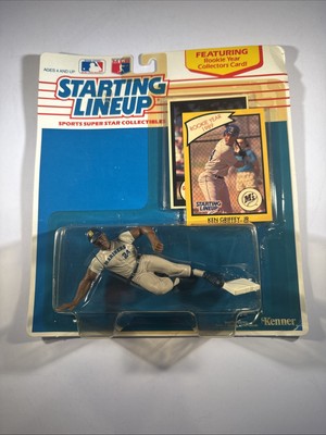 Starting Lineup 1990 Ken Griffey Jr. MLB Seattle Mariners (rookie piece)