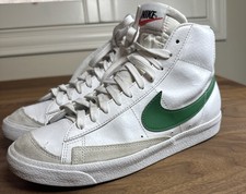 Nike Blazer Mid '77 VNTG White Pine Green Sneakers DA 4086-115 Men's 7 Retro Y2K