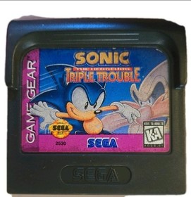 Sega GameGear Mortal Kombat I&II, X-Men, Sonic TripleTrouble, Super Col Untested