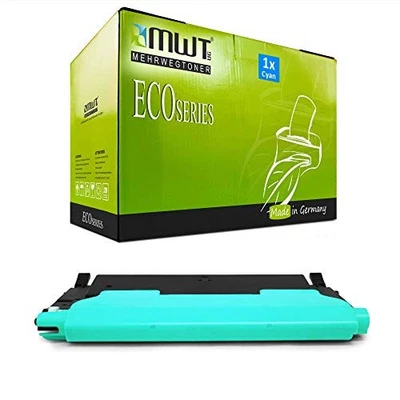 Eurotone Toner Laser Cyan Multiusage 1 Unité Pour Samsung CLT-C406S SL-C460 - Photo 1/4