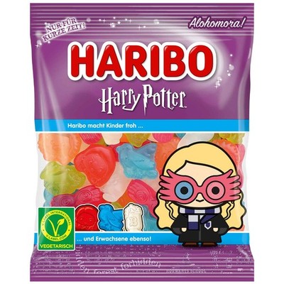 Haribo Harry Potter Luna Lovegood 160 g veggie Fruchtgummi Limit (15,56 EUR/kg)