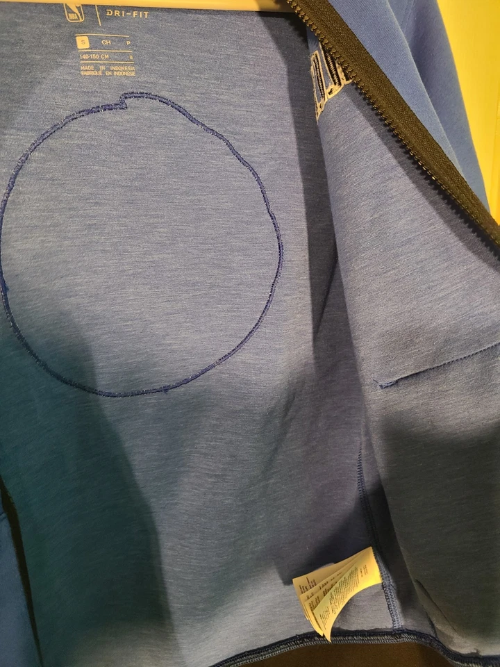 NBA Nike Dallas Mavericks Showtime Warmup Sudadera con Capucha/Cremallera Talla Pequeña Foto 4 de 4