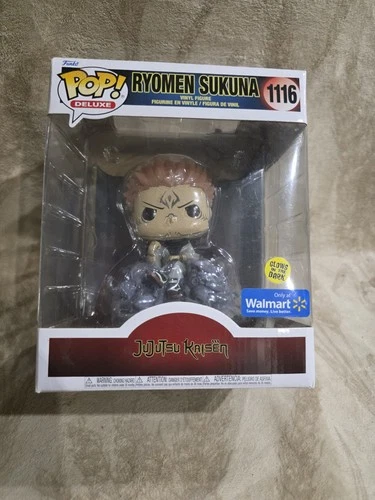 Funko Pop! Deluxe Ryomen Sukuna Jujutsu Kaisen Walmart Glow #1116 Figure