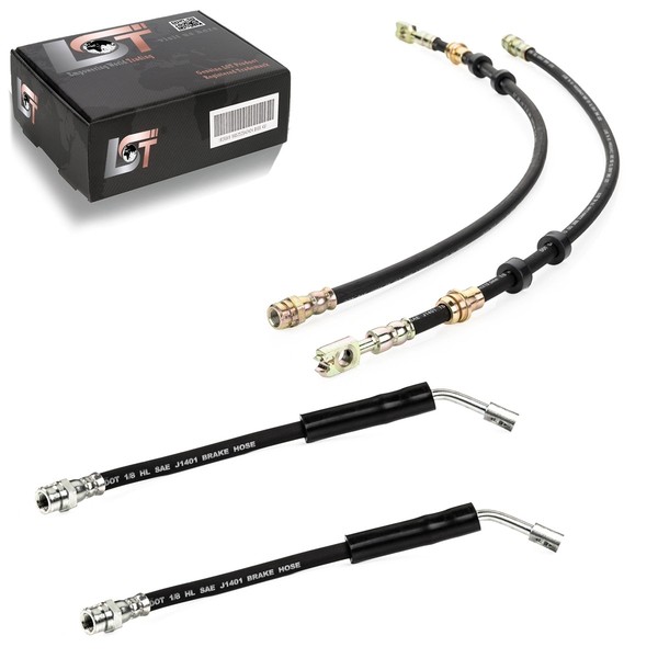 4X Bremsleitung Bremsschlauch Set Vorderachse Hinterachse FüR Audi A3 Q2 Q3 TT-image