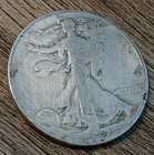 1927-S 90% Silver Walking Liberty Half Dollar - Free Shipping!