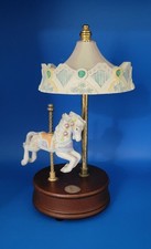 Carousel Merry-go-round Music Box By Carousel Collection Plays "Carousel Waltz"