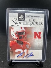 2011 SP Authentic Sign of the Times Prince Amukamara #ST-PA Auto 4p7