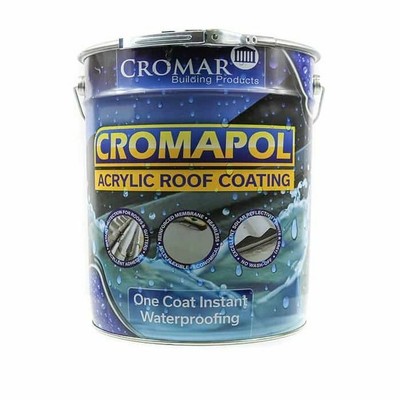 Cromar Black Cromapol Acrylic Fibre Reinforced Roof Coat Sealant Paint | Sri Lanka - View #7