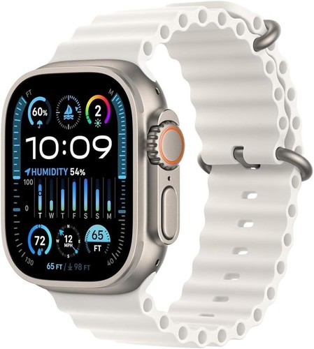 Apple Watch Ultra 2 2ème génération GPS + boîtier cellulaire 49 mm titane - boîte ouverte - Photo 19 sur 20
