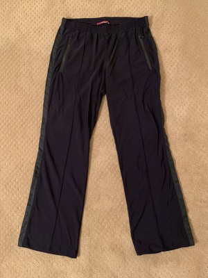 Prada Nylon Side Stripe Track Pants 