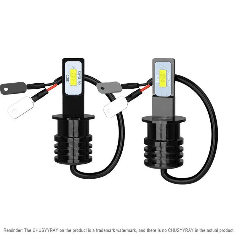 Para BMW 745I 745LI 2002 2003 2004 2005 2 piezas H3 LED faros antiniebla 6000K blanco Foto 3 de 4