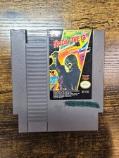 Friday the 13th Nintendo Entertainment System NES 1989 Authentic Tested Jason