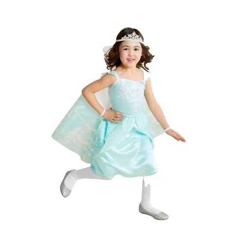 Blue Pixie Fairy Dress with Wings Kid/Girl Halloween Costume NEW | eBay