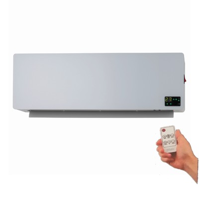 Arlec 2000W Wall Mount Ceramic Heater with Remote Control/Timer/2 Heat  Settings | eBay