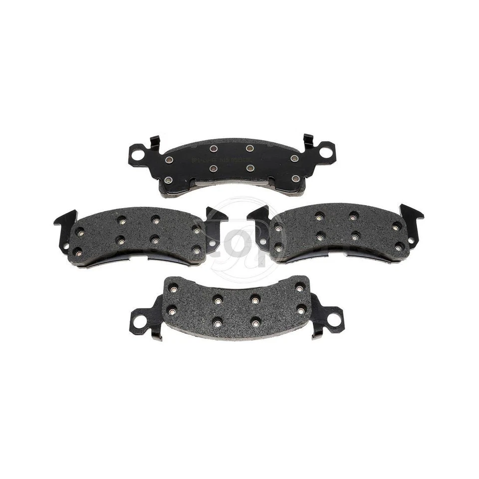 Rear Disc Brake Rotors + Ceramic Brake Pads For 1977 1978 Buick LeSabre - Image 3 of 4