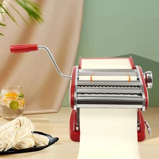 Pasta Maker Machine With 6 Adjustable Thickness Settings For Spaghetti Noodle