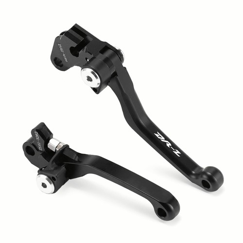 Anodized Pivot Brake Clutch Levers For SUZUKI DRZ 250/125L DRZ400 DRZ400E Black - Picture 6 of 14