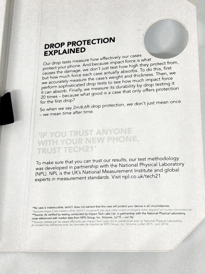 NEW Tech21 Evo Check, Pure Clear Evo Go Series Case for Samsung Galaxy S 8+ Plus - Image 3 of 4