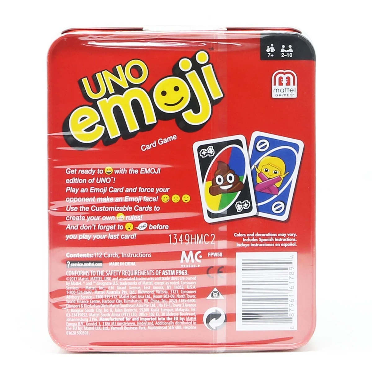 Uno Emoji Rules