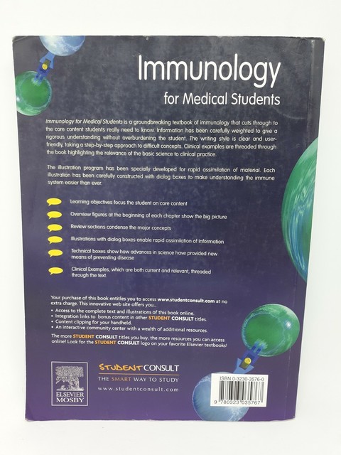 Immunology for Medical Students : With Student Consult Online Access by ...