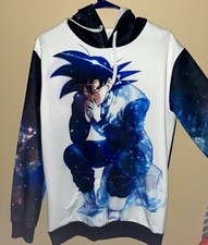 Galaxy Goku Sudadera con Capucha Pullover NUEVO Dragon Ball Z Gráfico Anime Unisex Sudadera
