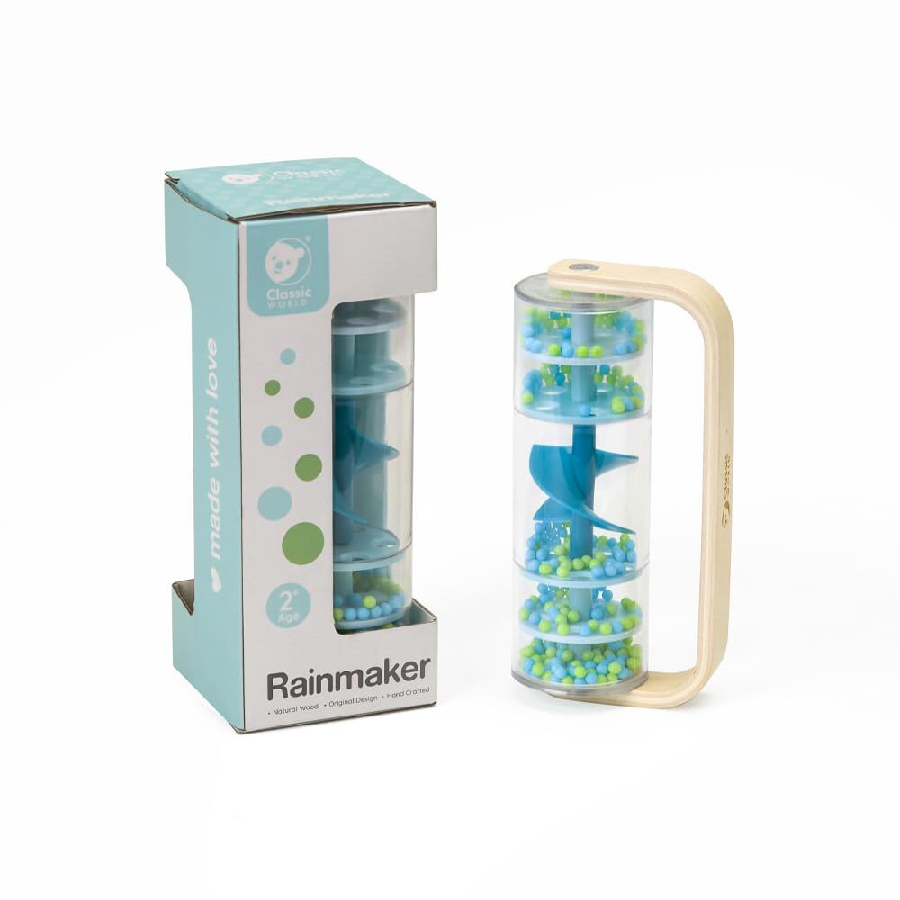 Classic World Rainmaker - Rainmaker Baby Toy - Baby Sensory Toys - Auditory Inst