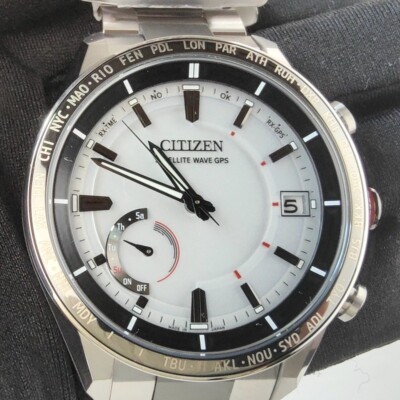Citizen Watch Attesa Eco Drive GPS F150 Act Line Cc3085-51a Men