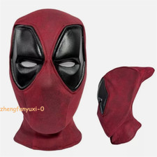 Higher Quality Deadpool Mask Cosplay Wade Wilson Red Mask Helmet Halloween US