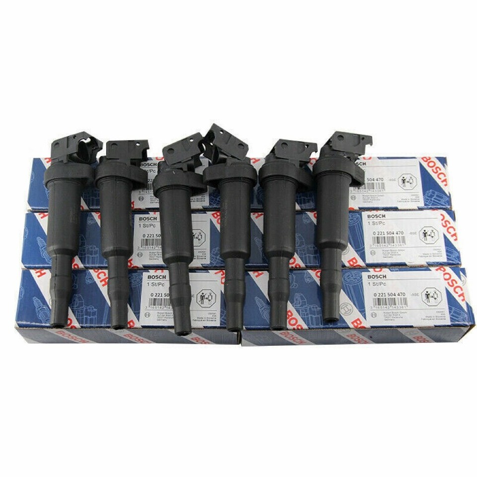 NEW Ignition Coils and Spark Plugs Pack For Bosch BMW 128i 528i X3 Z4