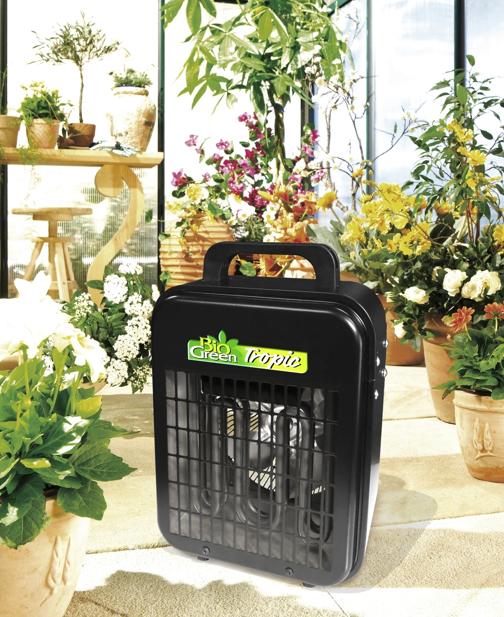 Bio Green Tropic 2.0KW Electric Greenhouse Heater with Built-In Thermostat  | eBay