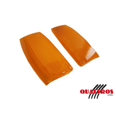 NEU SET KATZENAUGE ABDECKUNG REFLEKTOR SCHEINWERFER AUDI URQUATTRO  