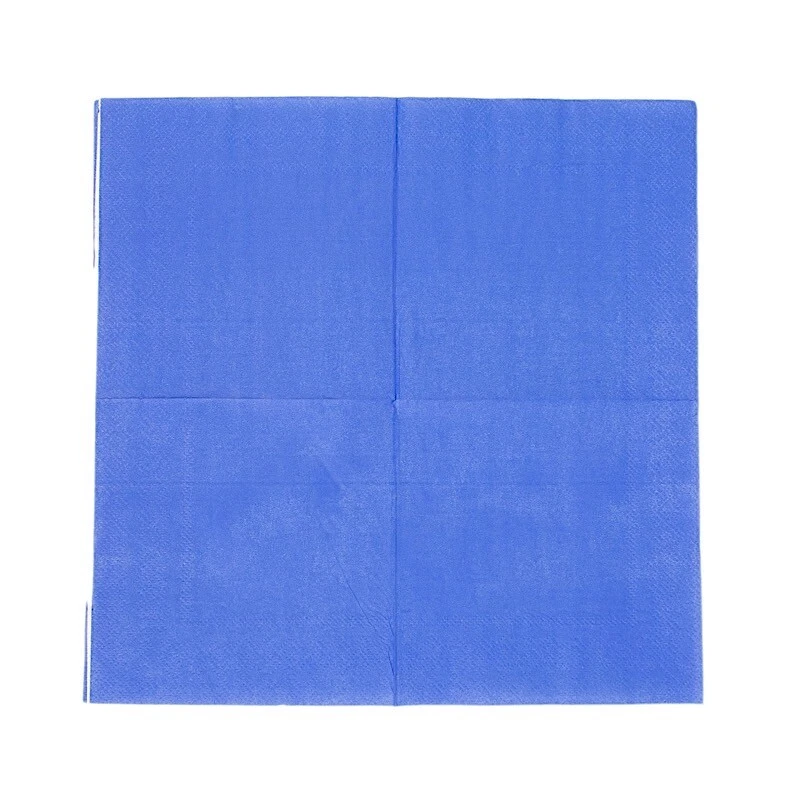 ROYAL BLUE 50 Soft 2 Ply Disposable Dinner Cocktail Paper NAPKINS Party - Image 2 of 4