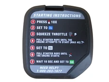 HYPER TOUGH STRING TRIMMER AIR FILTER COVER AND FILTER SEE PHOTO & MODELS BELOW