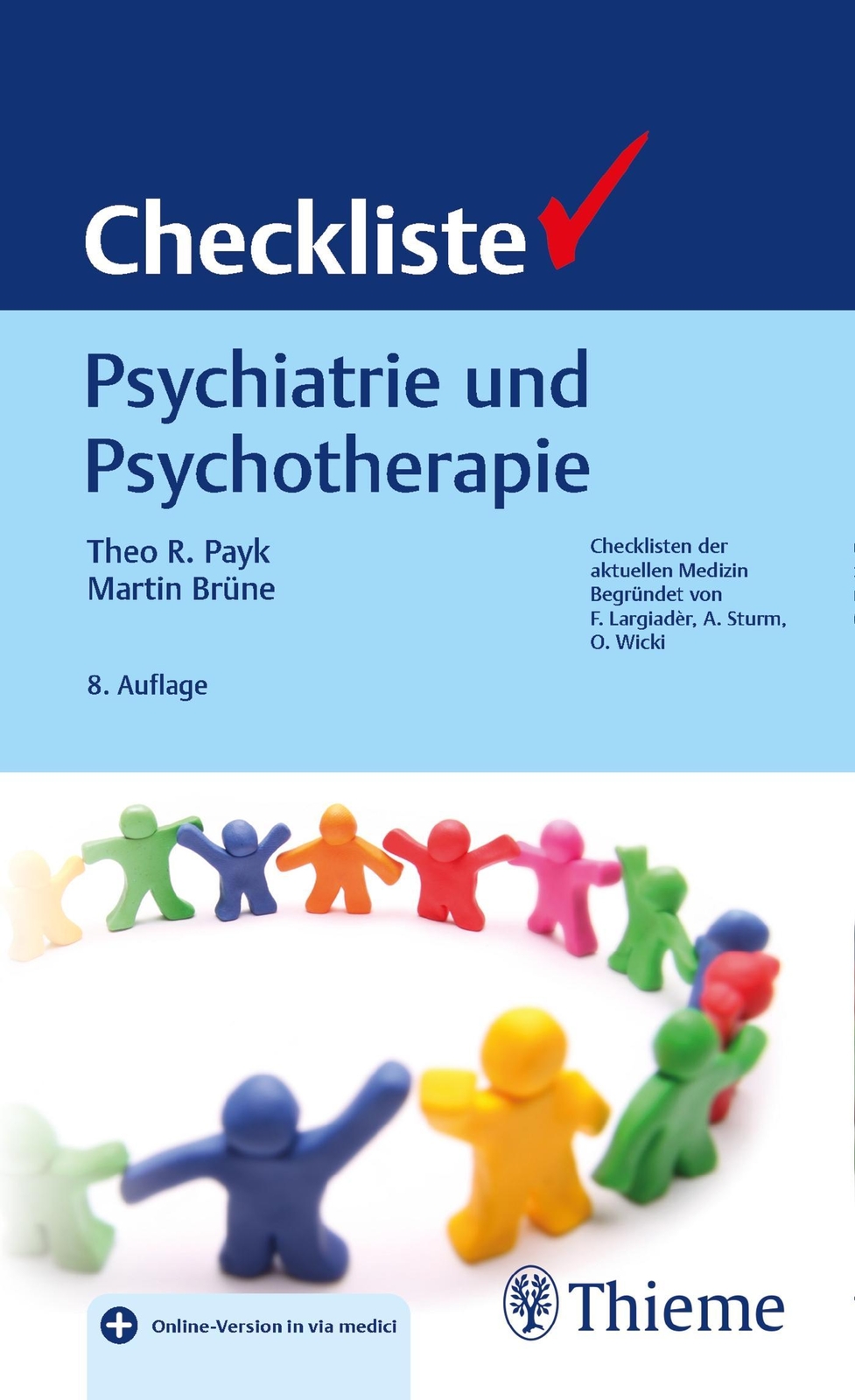 Thumbnail - Theo R. Payk Checkliste Psychiatrie Und Psychotherapie 9783132438385