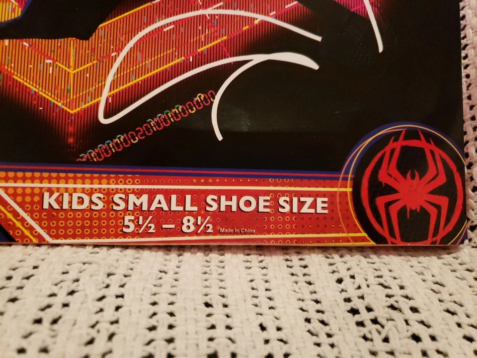 Spider-Man Across the Spider-Verse 15 días de calcetines MARVEL corte bajo tobillo crew Foto 3 de 4