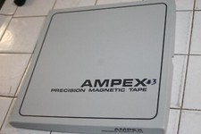 AMPEX REEL TO REEL 10"- 1/4" TAPE METAL REEL 03
