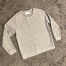 Everlane Gray Cotton Crew Neck Sweatshirt Size XS