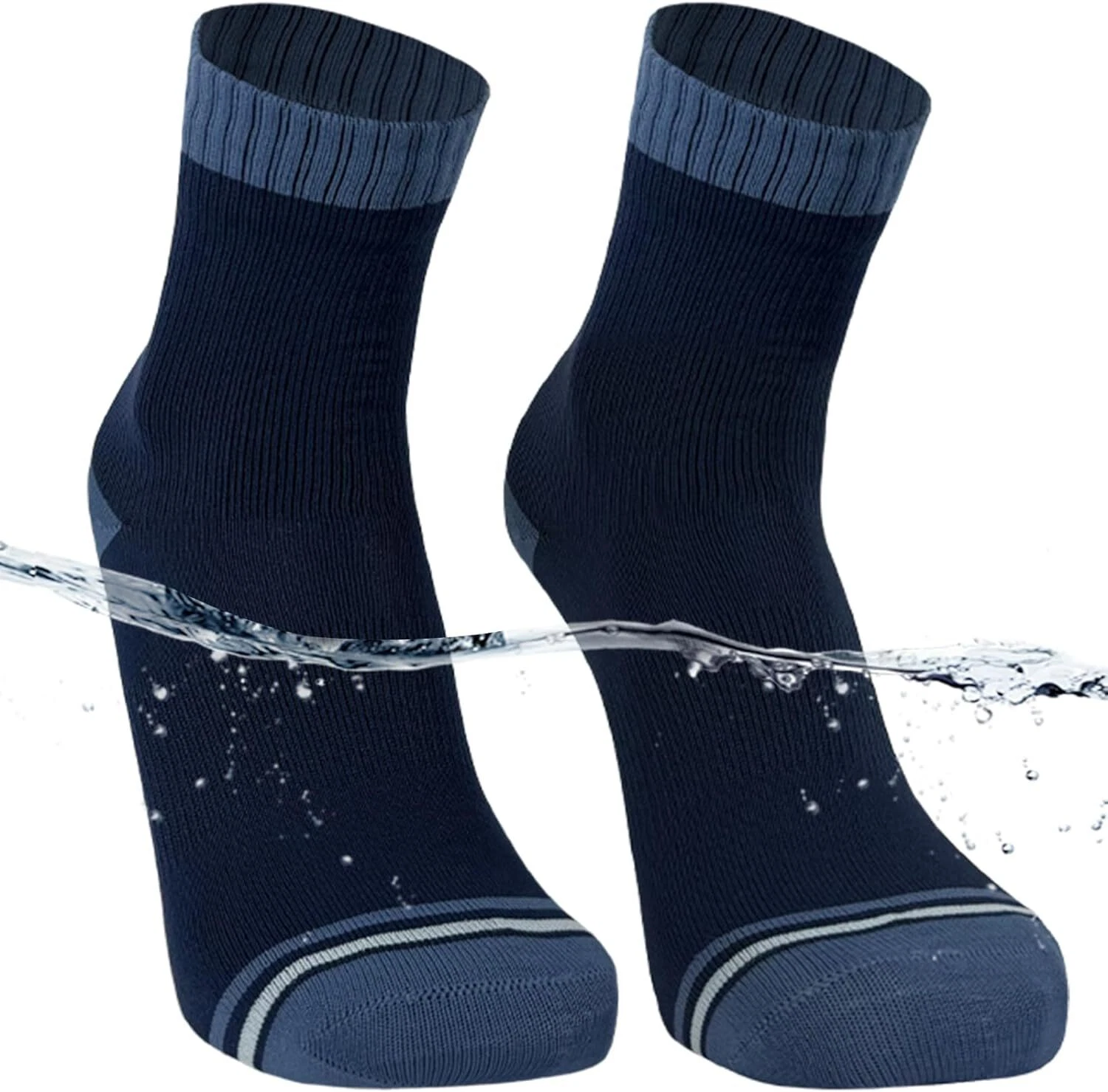 DexShell Waterproof Socks Hiking Trekking Outdoor Medium, Blue Wing Teal