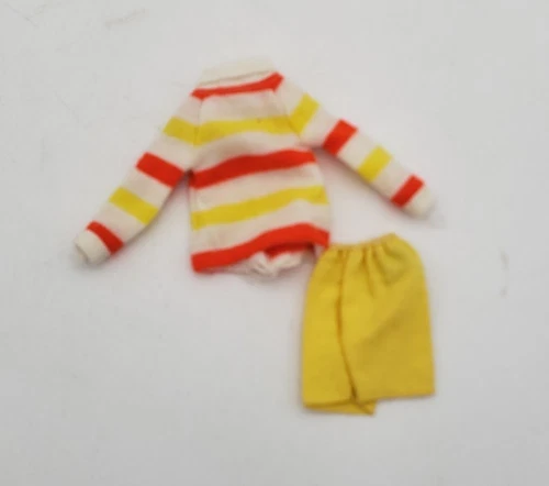 Vintage Collectible Barbie Doll Clothes 1969 Country Capers  #1862