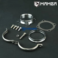 MAMBA Garrett GT30R GT35R 4 Bolt turbo down pipe to 3" V-band Flange Adapter