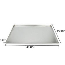 NEW 1pcs Stainless Steel 41"x26" Replacement Tray for Dog Crate