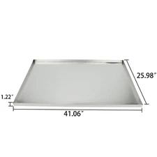 NEW 1pcs Stainless Steel 41"x26" Replacement Tray for Dog Crate