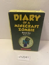 Diary Of A Minecraft Zombie Book box set ONLY 8 Books Paperback First Printing