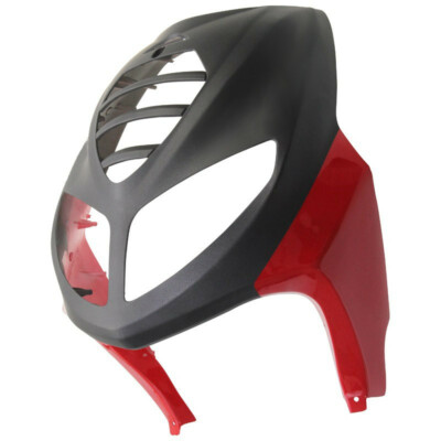 Frontverkleidung rot-schwarz Frontschürze Frontmaske Front-Cover 1E40QMA Scooter