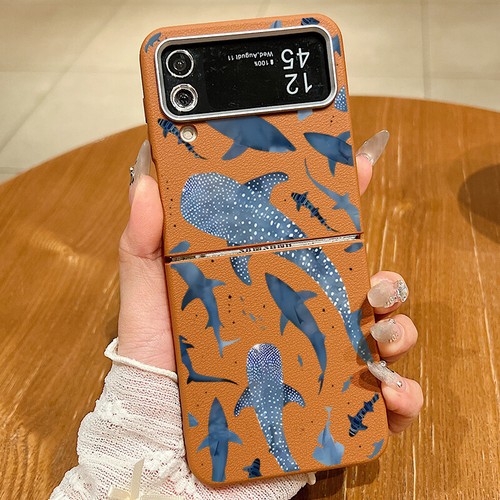 For Samsung Galaxy Z Flip7 6 5 4 Shockproof Shark Sea Turtle Magnetic Case Cover - Picture 18 of 20