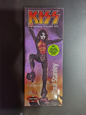 Kiss Destroyer plastic model kits by Polar Lights,Complete Set of